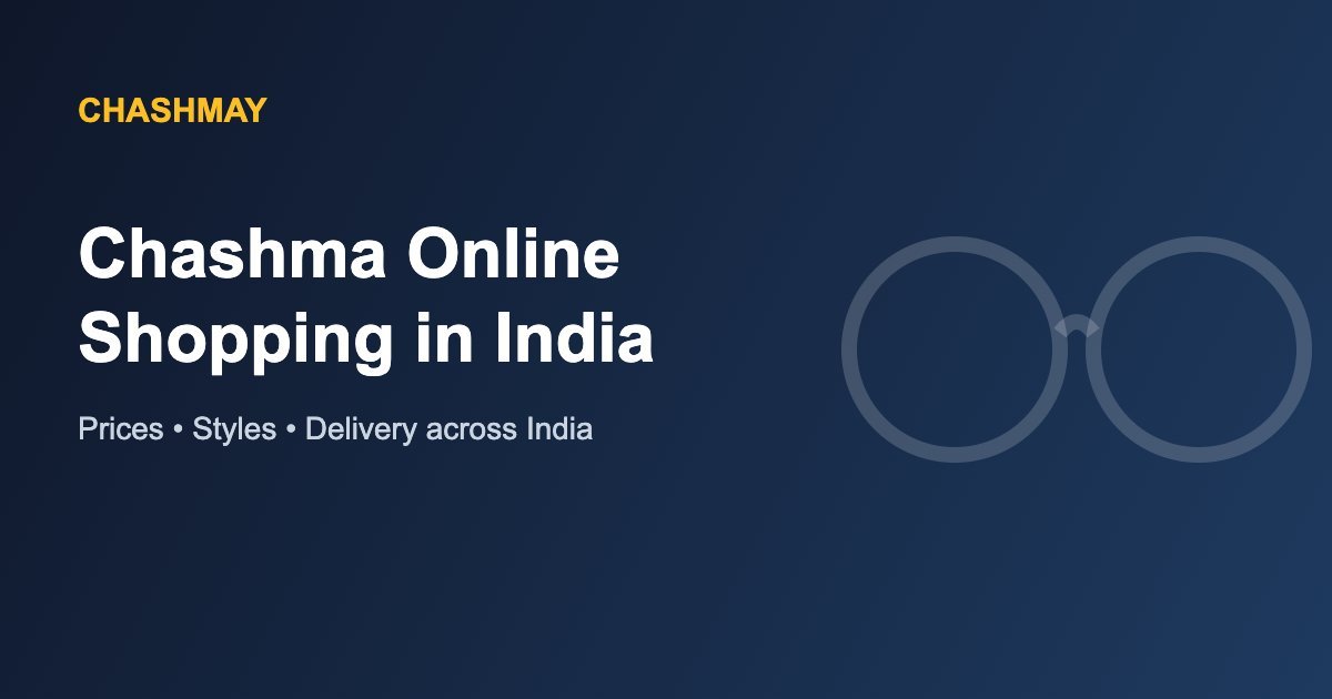 Chashma Online Shopping in India 1 Chashma Online Shopping in India